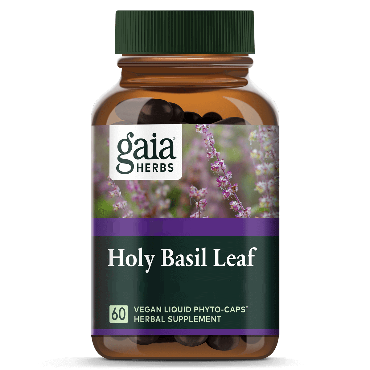 Gaia herbs holy basil leaf 60bottle 1 , Hoogwaardige natuurlijke producten