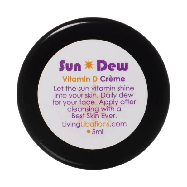Sun Dew Vitamin D creme - 5ml  - Living Libations - Morgen is Nu