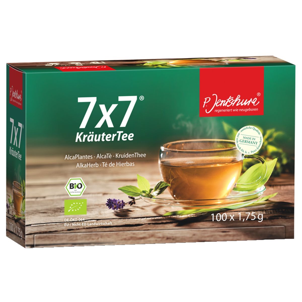 7x7 kruidenthee p jentschura 100zakjes , Kwaliteit en puurheid gegarandeerd