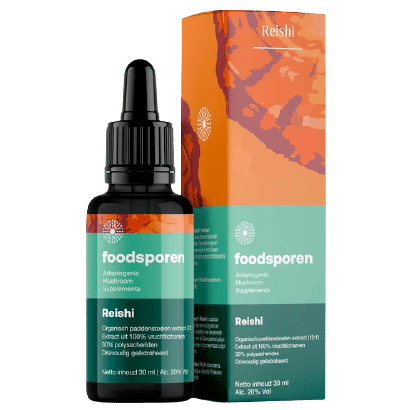Foodsporen reishi extract 30ml  1 , Natuurlijke kwaliteit bij Morgen is Nu