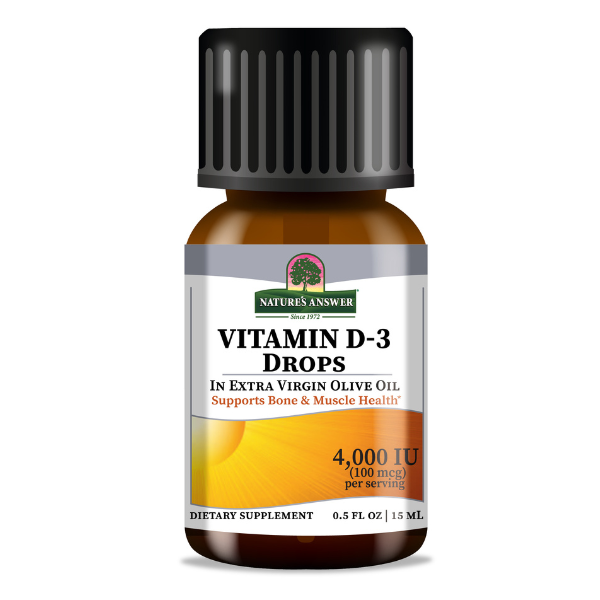 Vitamin D3 drops