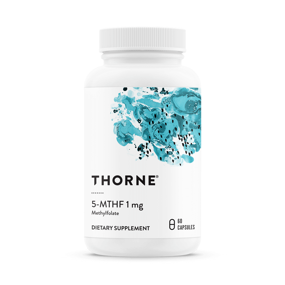 5 mthf 1mg 60capsules thorne , Met zorg samengesteld
