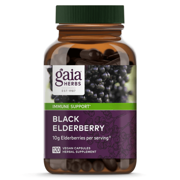 Gaia Herbs - Black Elderberry - Morgen is Nu