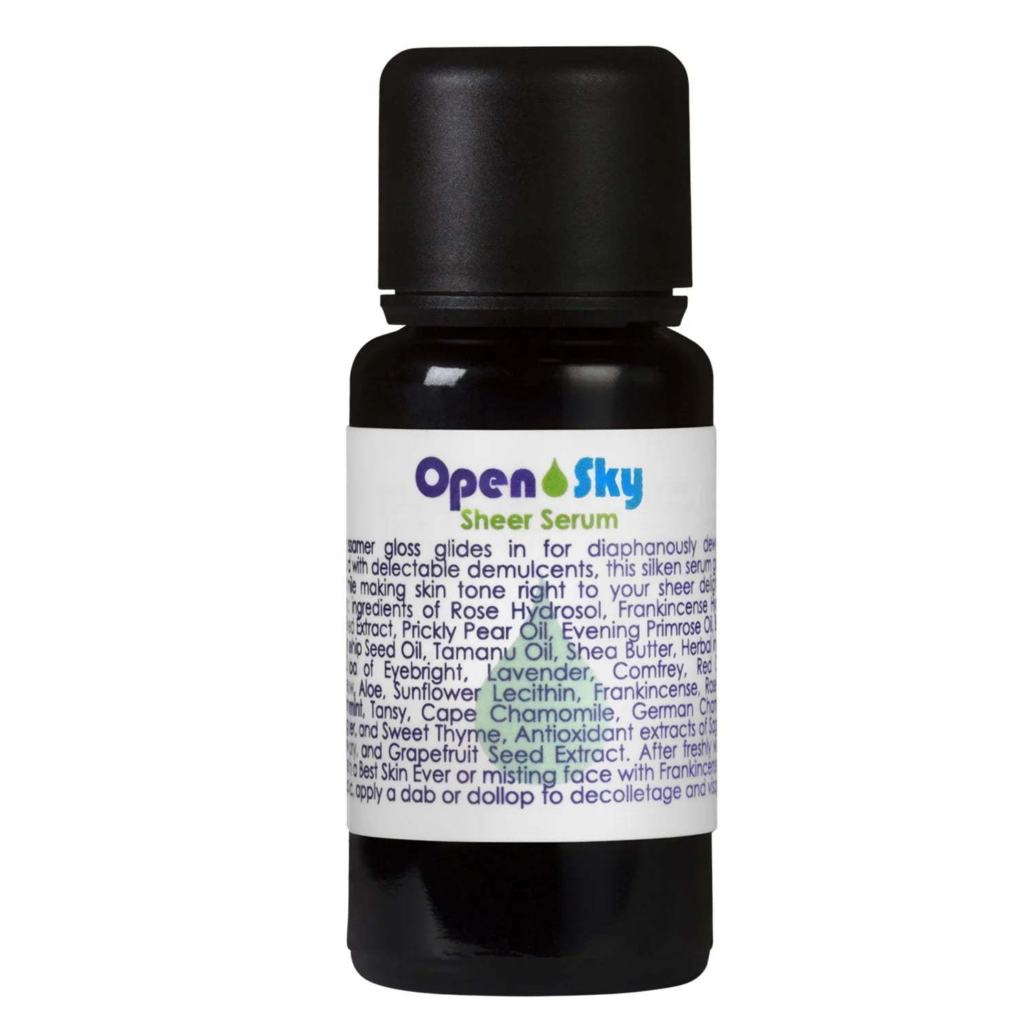 Open sky sheer serum living libations , Met zorg samengesteld