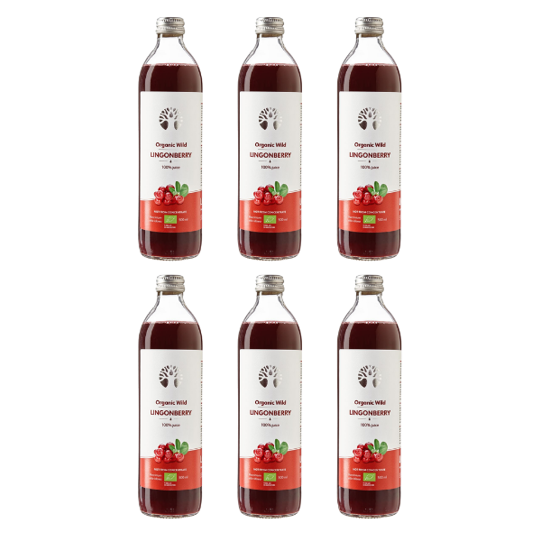 Bio Wild Lingonberry Bundel - 6x - LOOV - Morgen is Nu