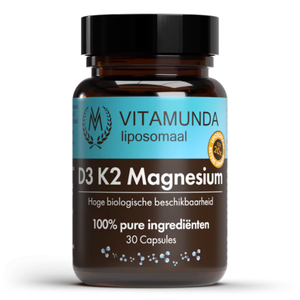 Liposomale D3 K2 Magnesium van Vitamunda