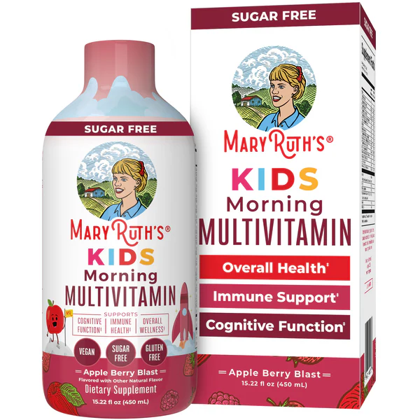 Kids morning multivitamin 15oz apple berry blast maryruth organics bottle box benefits 16c832f9 7104 , Ontdek de kracht van pure ingredi?nten