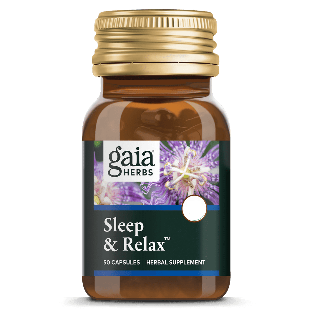 Gaia herbs sleep and relax bottle , Een bewuste keuze voor kwaliteit