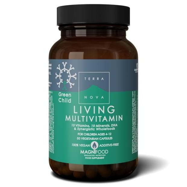 Terranova green child living multivitamin 50caps  , Een bewuste keuze voor kwaliteit