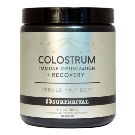 Colostrum 184gram surthrival  , Puur & zorgvuldig gekozen