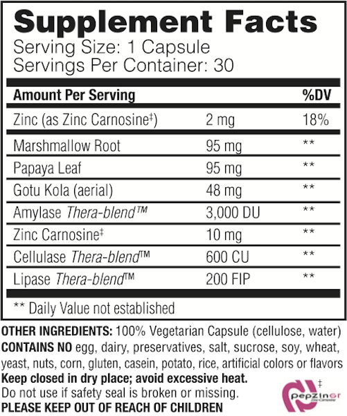 Enzymedica acid soothe 90caps facts , Zorgvuldig geselecteerd bij Morgen is Nu