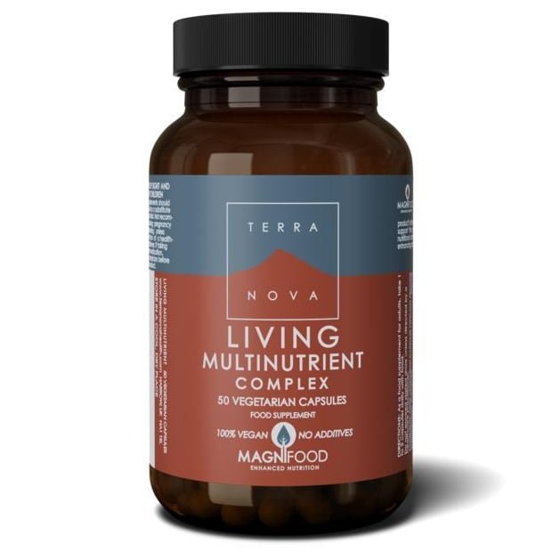 Terranova living multinutrient 50caps  , Natuurlijke kwaliteit bij Morgen is Nu
