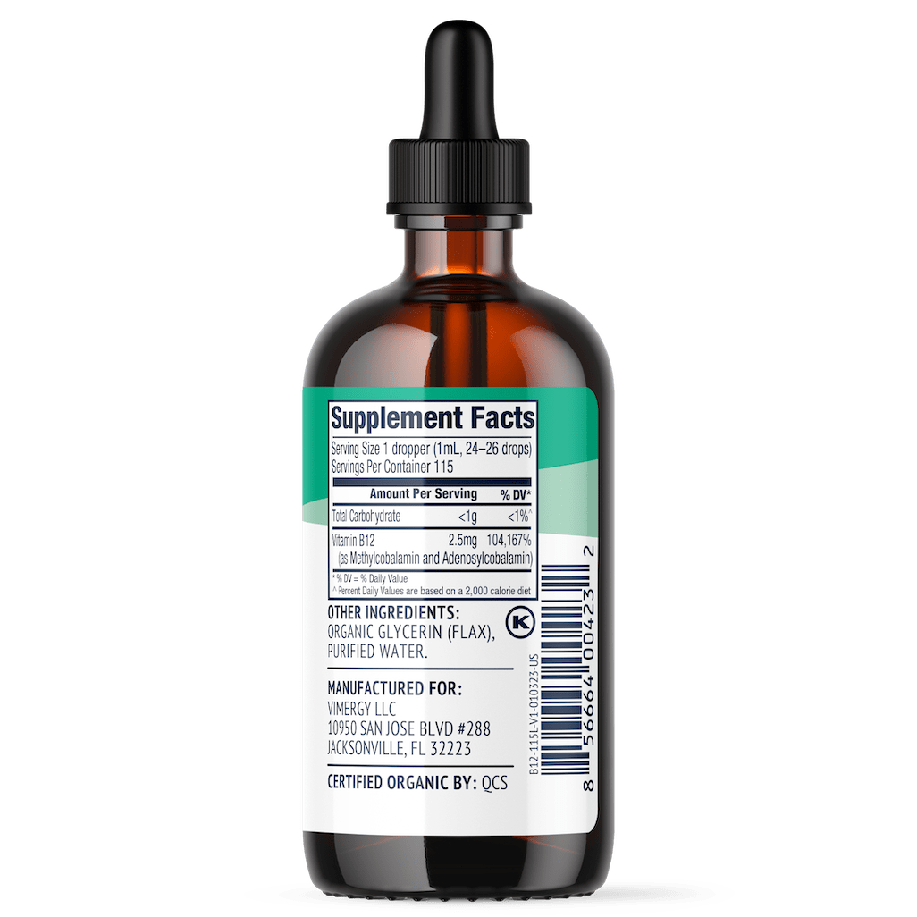 Liquid b12 right vimergy  , Hoogwaardige natuurlijke producten