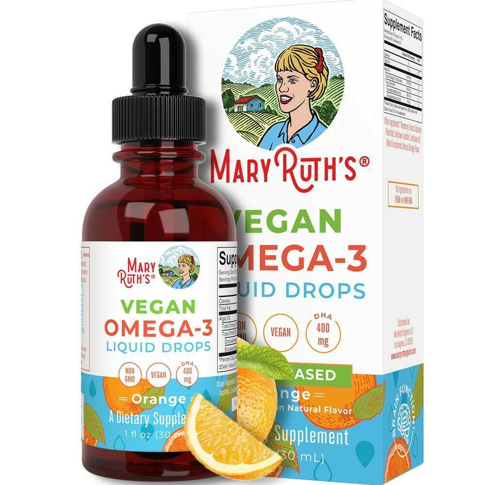 Mary ruths vegan omega 3 , Duurzaam en zorgvuldig uitgekozen