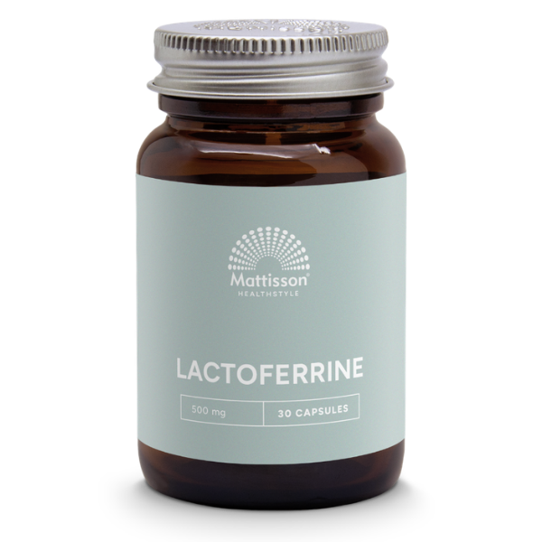Lactoferrine 500mg - 30 caps - Mattison - Morgen is Nu