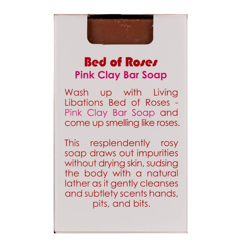 Bed of Roses Pink Clay Bar Soap
