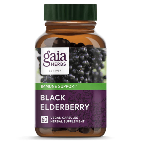 Gaia Herbs - Black Elderberry - Morgen is Nu