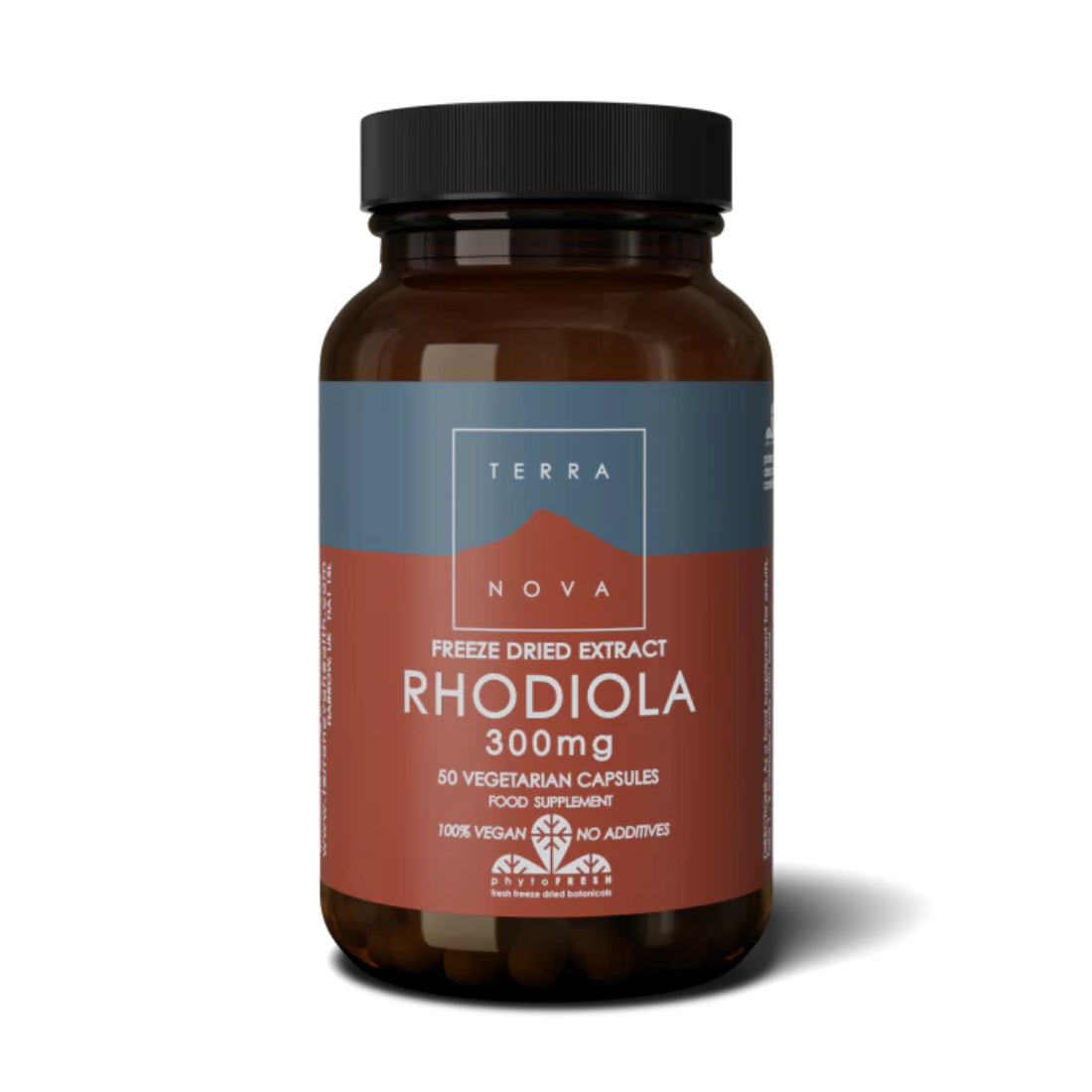 Rhodiola 300mg 50capsules terranova , Duurzaam en zorgvuldig uitgekozen