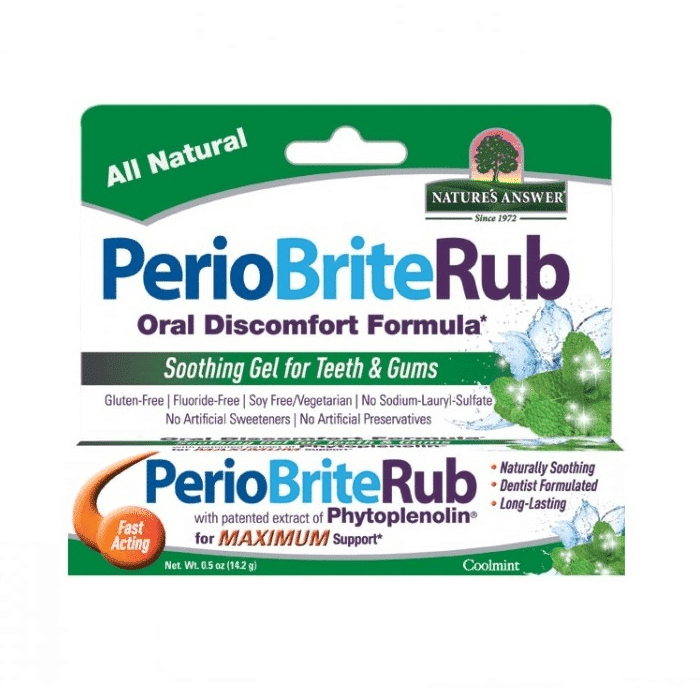 Periobrite rub  , Zorgvuldig geselecteerd bij Morgen is Nu