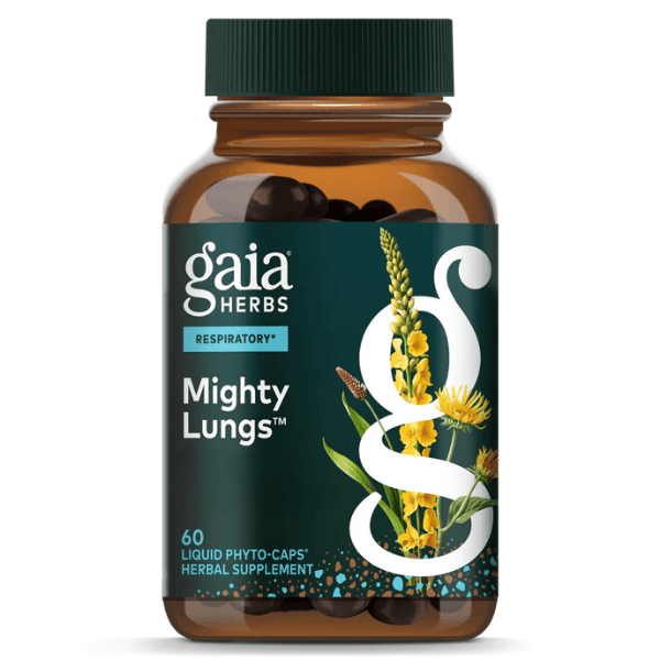 Mighty Lungs Gaia Herbs - Mighty Lungs - Morgen is Nu