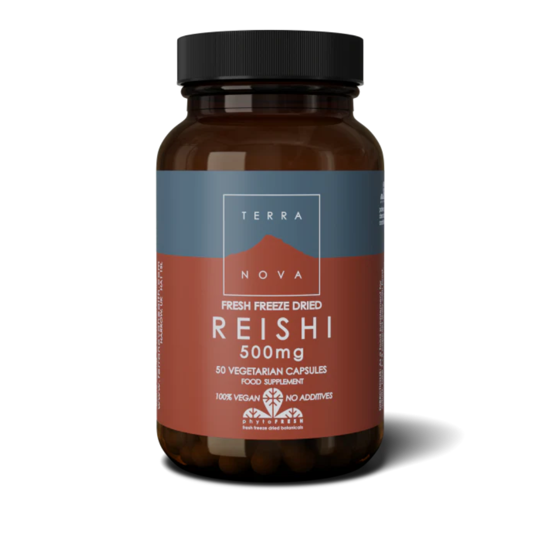 Reishi 500mg 50capsules terranova , Puur & zorgvuldig gekozen