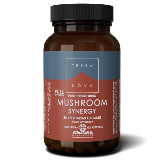 Terranova mushroom synergy 50caps  , Duurzaam en zorgvuldig uitgekozen