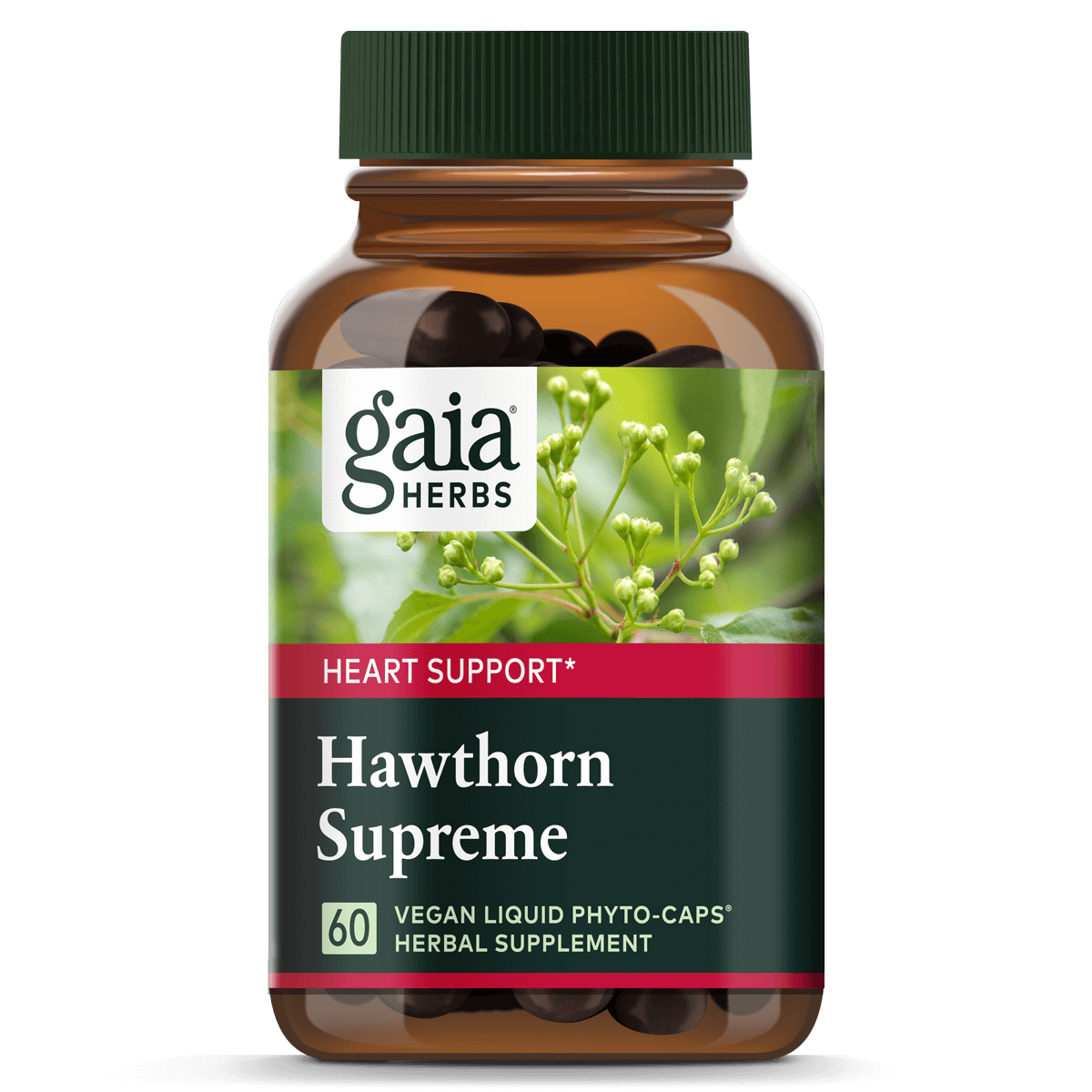 Gaia herbs hawthorn supreme 60caps , Ontdek de kracht van pure ingredi?nten
