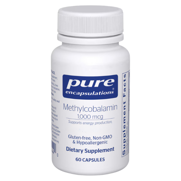 B12 Methylcobalamin - Pure Encapsulations - Morgen is Nu