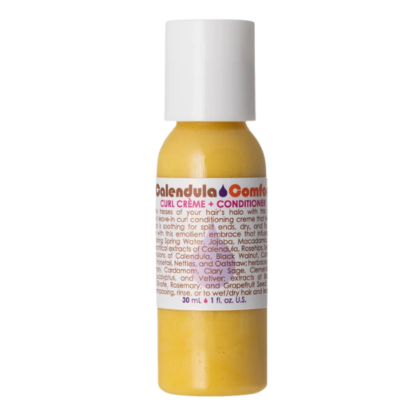 Calendula Curl Comfort Creme Conditioner - Living Libations - Morgen is Nu - 30 ml