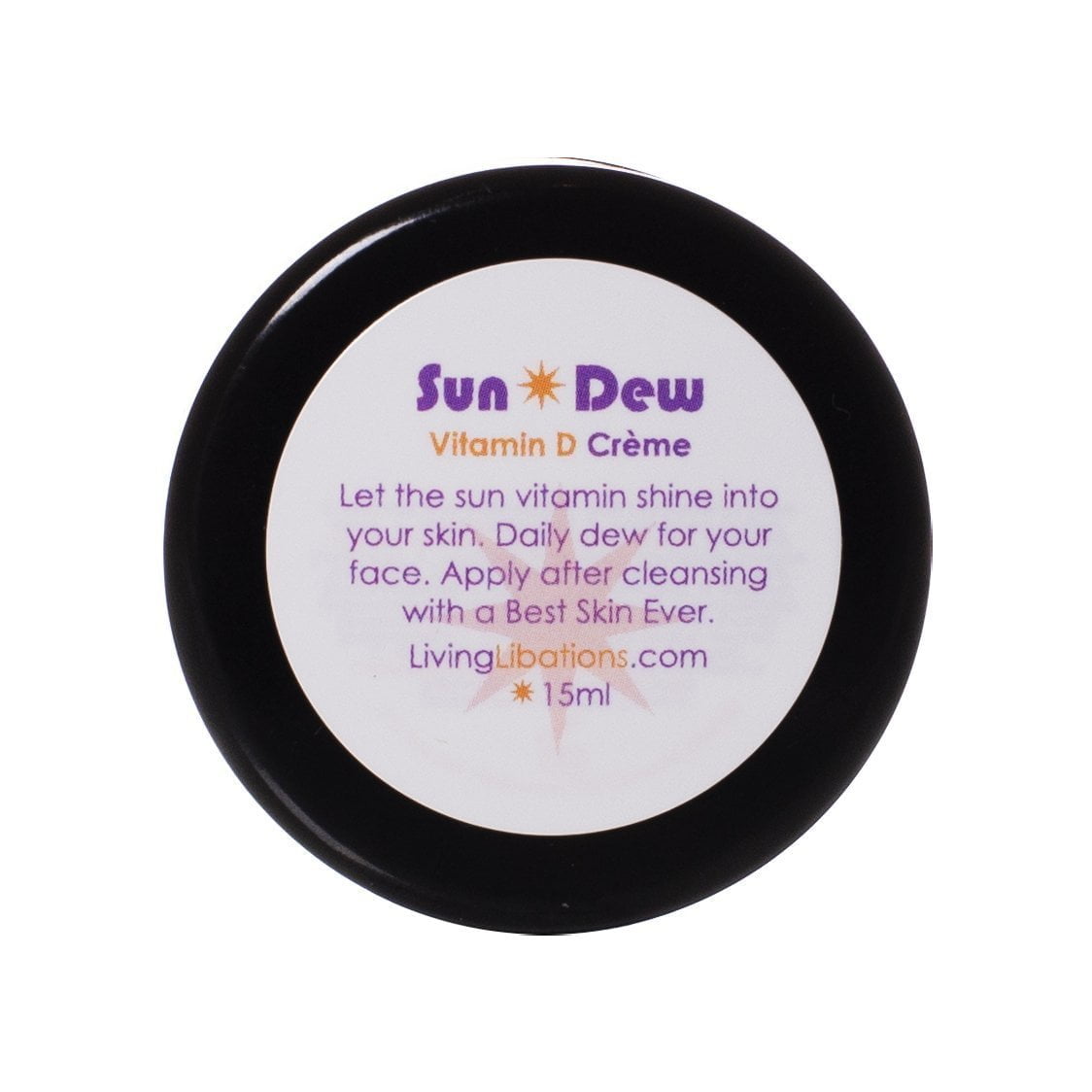 Sun Dew Vitamin D Cream - Living Libations