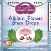 Dragon Herbs - Albizia Flower Shen Drops label