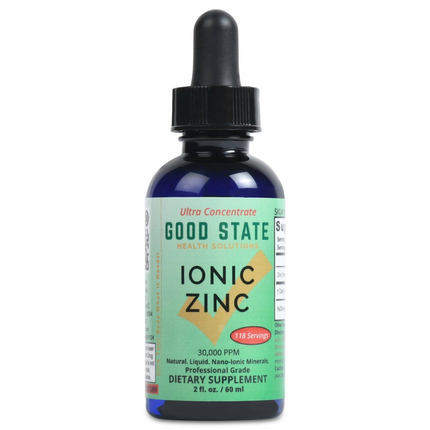 good state - ionic zinc