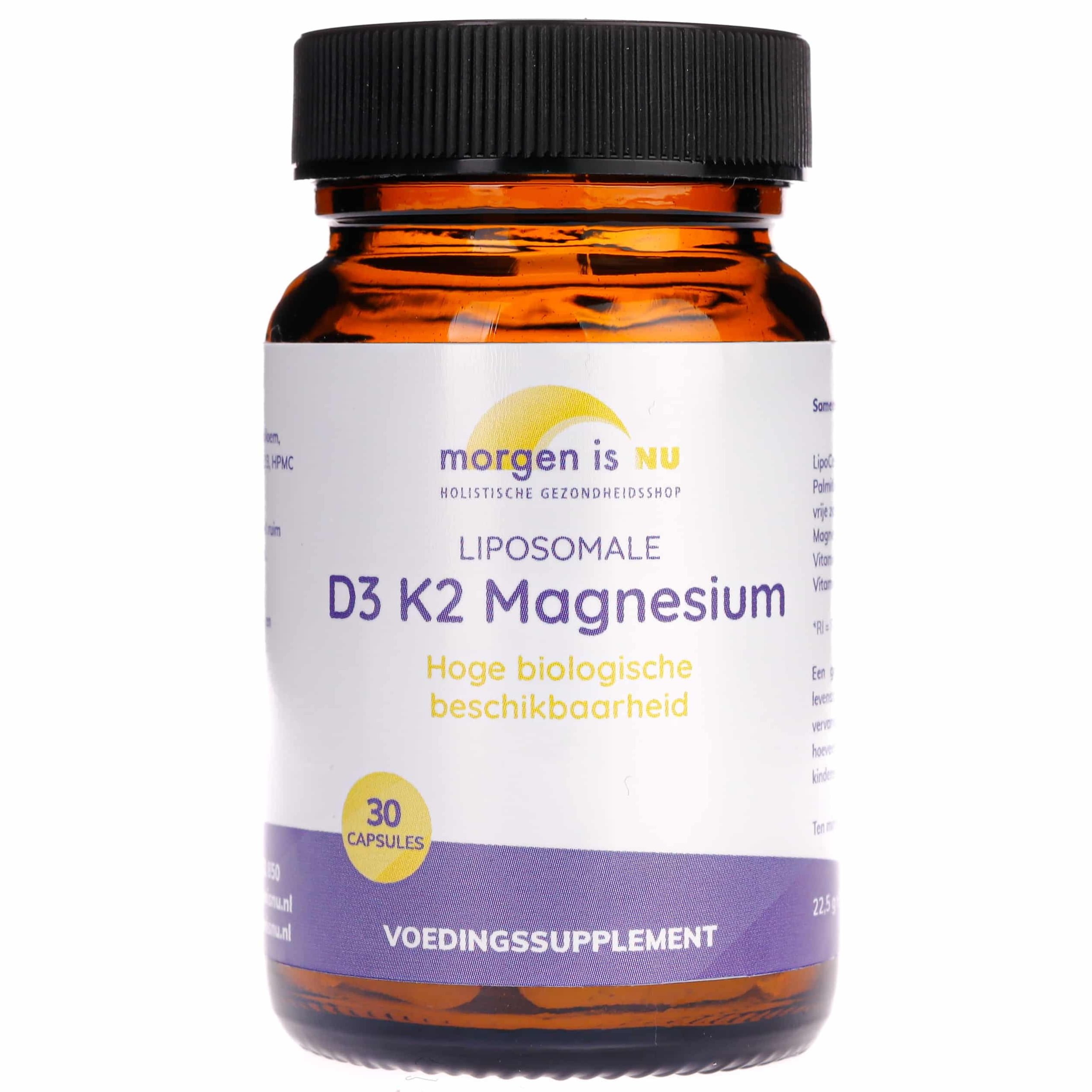 Liposomale D3 K2 Magnesium – Morgen is Nu