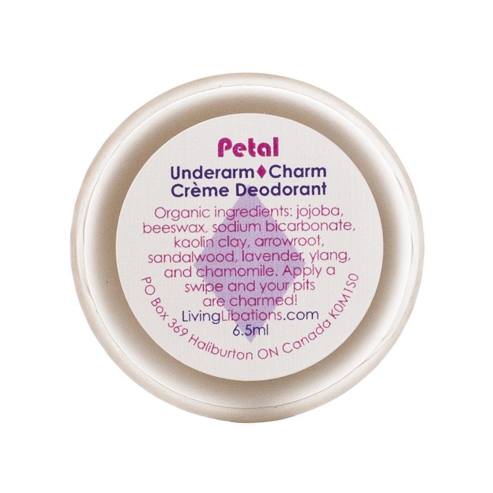 Living Libations petal creme deodorant 6.5ml