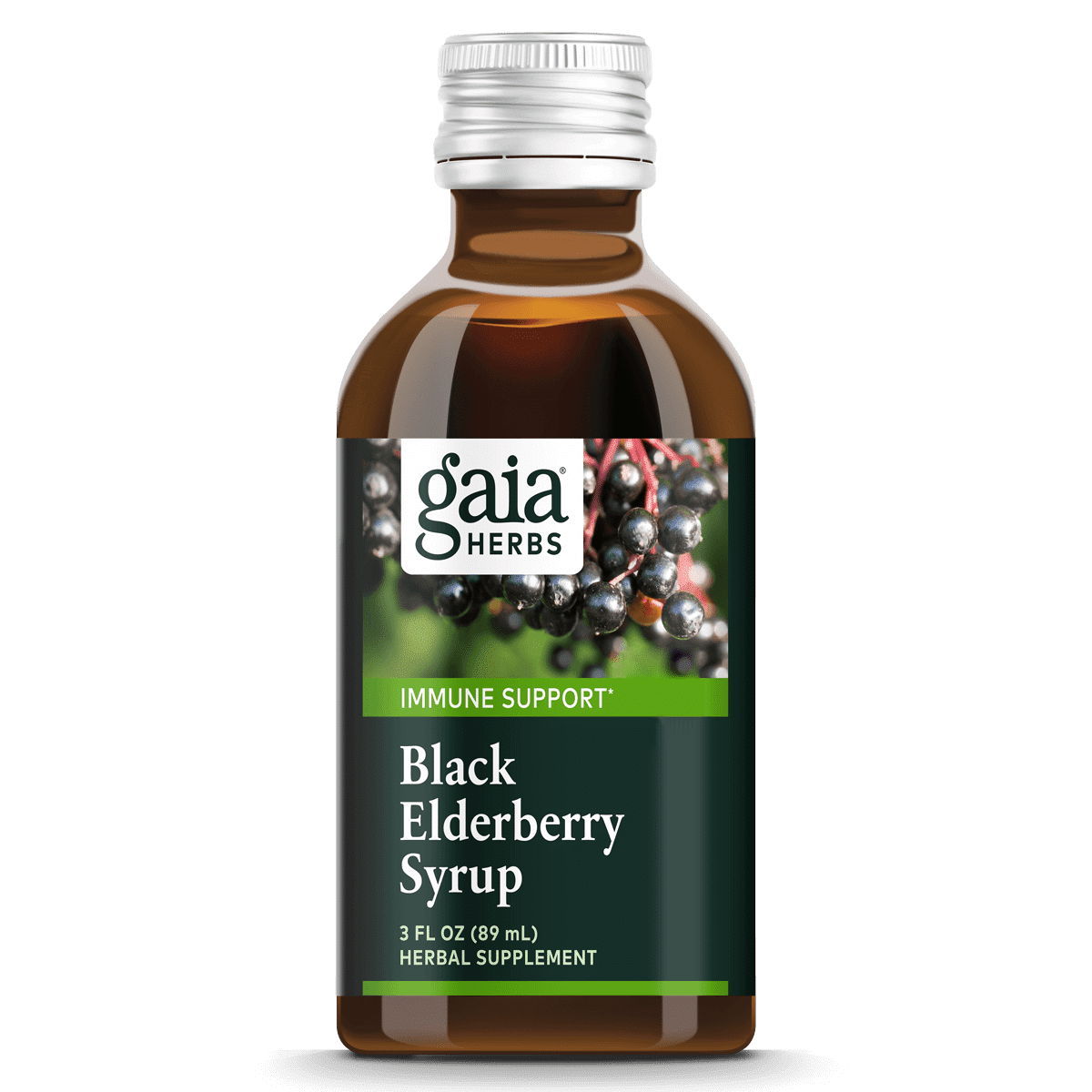 Black Elderberry Syrup - Gaia Herbs