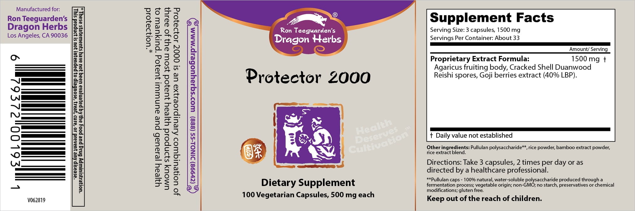 dragon herbs protector 2000